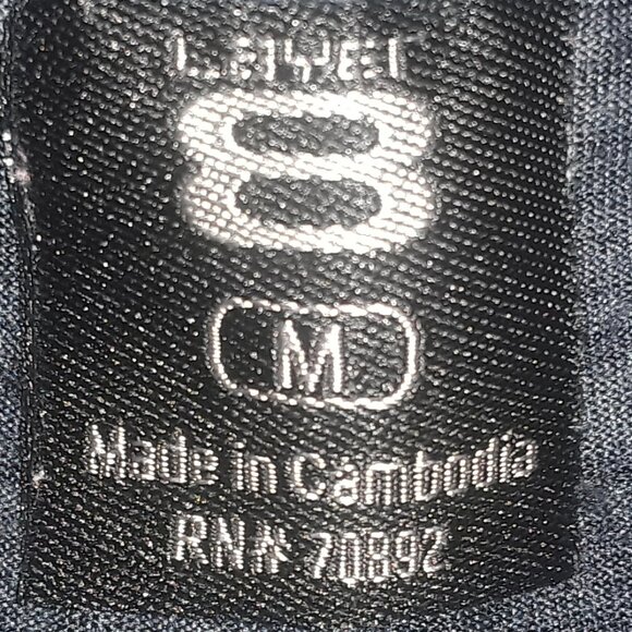 Mens Layer 8 Medium (32-34) Blue with Black Drawstring Shorts w/Pockets - Picture 3 of 4